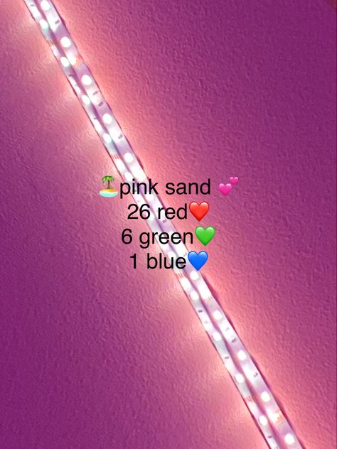 Pastel Led Lights, Summer Led Light Colors, Led Light Color Combinations, Colors To Make With Led Lights, Preppy Led Light Colors, Colors For Led Lights, Led Light Codes, Led Light Combination, Led Lights Custom Colors