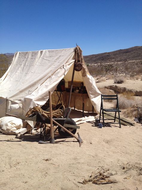 Behind the scenes of P-51: Dragon FighterAn archeologist's tent. #movies #moviesets Archeology Dig Site, Archaeology Party, Archaeologist Aesthetic, Archeologist Aesthetic, Archeology Aesthetic, Archaeology Aesthetic, Pulp Adventure, Into The West, Stage Decor