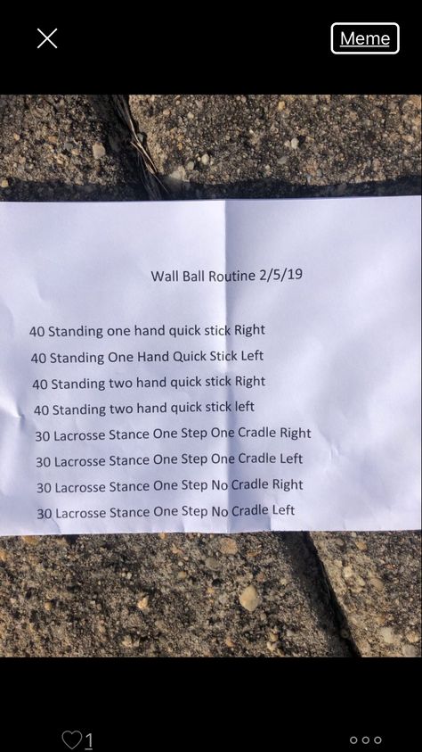 Wall Ball Workout Lacrosse, Lacrosse Captions Instagram, Wall Ball Routine Lacrosse, Lacrosse Tips For Beginners, Lax Conditioning, Lacrosse Drills By Yourself, Girls Lacrosse Drills, Womens Lacrosse Drills, Lax Aesthetic