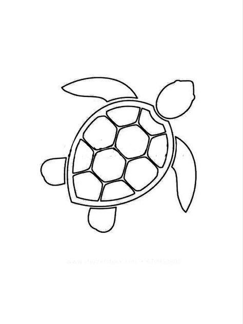 Beachy Drawings, Easy Turtle Drawing, Turtle Outline, Turtle Sketch, Sea Turtle Drawing, Drawing Hacks, Minimalist Tattoo Ideas, American Traditional Tattoo Ideas, Traditional Tattoo Ideas