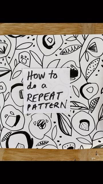 Repeat Pattern Design Textiles, Textile Drawing, Surface Pattern Design Sketchbooks, Sketches Simple, 1st Year, Class Ideas, Design Student, Art Drawings Sketches Simple, Pattern Drawing