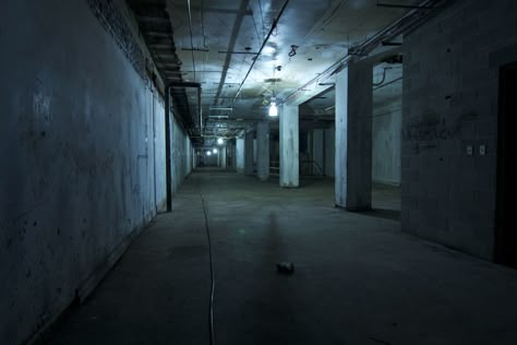 https://flic.kr/p/pkXT7b | CNB Basement Basement Aesthetic, Anime Places, Rin Okumura, Lighting Art, Liminal Space, Liminal Spaces, Post Apocalypse, Aesthetic Blue, Dark Photography