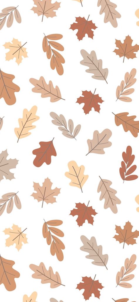 Seasonal Iphone Wallpapers, Whatsapp Wallpaper Autumn, Cute Autumn Wallpaper, Fall Leaves Wallpaper, Autumnal Wallpaper, November Backgrounds, Fall Leaves Pattern, Autumn Backgrounds, Autumn Wallpapers