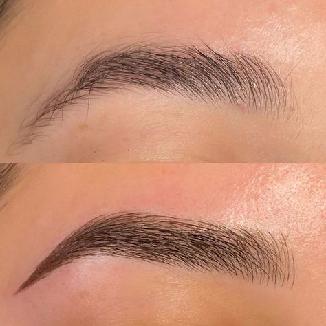 Medium Arch Eyebrows Shape, Beautiful Eyebrows Shape, Waxed Eyebrows Shape, Microblading Set Up, Cute Eyebrows Shape, Eyebrows Tattoo Microblading, Eyebrow Shapes Natural, Thick Arched Eyebrows, Eyebrow Tattoo Ideas