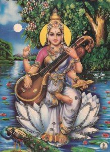 #12-Amazing Pictures of Goddess Lalitha Parameswari – ANURADHA MAHESH Ma Saraswati Painting, Ma Saraswati, Devi Saraswati, River Goddess, Saraswati Picture, Saraswati Mata, Goddess Of Knowledge, Maa Saraswati, Hindu Goddesses