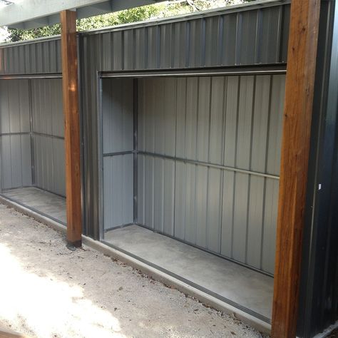 Custom Garden Sheds - Shed Craft Door Sheds, Carport Storage, Carport Makeover, Surfboard Storage, Bbq Shed, Carport With Storage, Roller Door, Carport Sheds, Backyard Storage Sheds