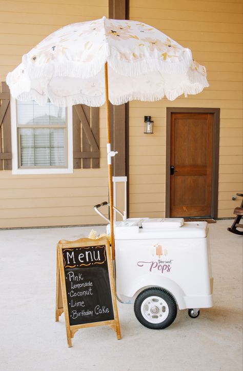 Paletero Cart, Paleta Cart, Popsicle Cart, Popsicle Stand, Foodtrucks Ideas, Ice Cream Car, Popcorn Packaging, Backyard Birthday Parties, Pop Baby Showers