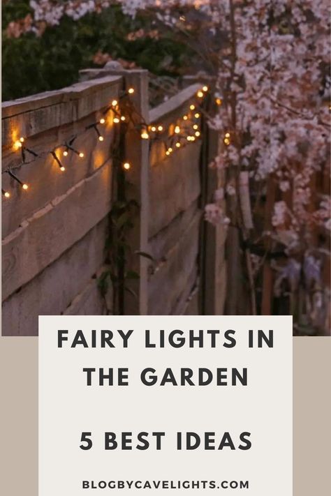 ✨ Illuminate your outdoor oasis with our top picks for fairy lights in the garden! From charming pathways to cozy seating areas, discover the 5 best garden lighting ideas to add a magical touch to your outdoor space. Click for enchanting inspiration! 🌟🌿 Pergola Lighting Ideas Night, Festival Lights Garden, Outdoor Fairy Lights Ideas, Fairy Lights Kitchen Ideas, Fairy Lights Garden Outdoor, Garden Fairy Lights Ideas, Fairy Lights Outdoor, Lights In Garden, Garden Lights Ideas