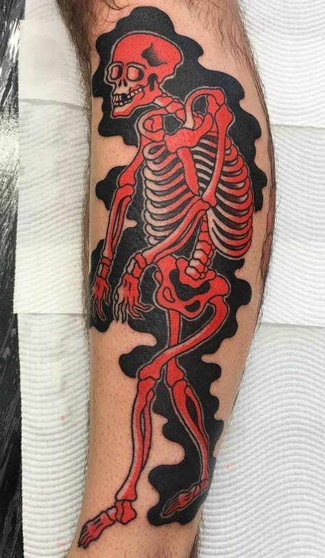 Gashadokuro Tattoo, Yokai Tattoo Design, Yokai Tattoo, Traditional Japanese Tattoo Flash, Traditional Tattoo Man, J Tattoo, Tattoo Catalog, Skeleton Tattoo, Skeleton Tattoos