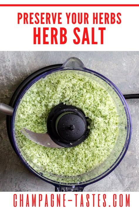 Selling Dried Herbs, Preserve Rosemary, Herb Salts, Infused Salt Recipes, Herb Table, Infused Salts, Flavored Salts Recipes, Herb Salt Recipe, Flavoured Salt