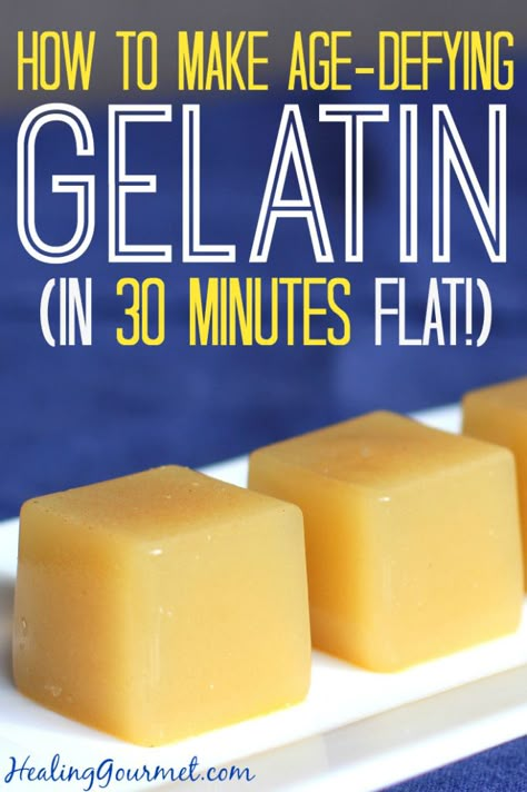 Gelatin Benefits - The Anti-Aging Superfood Gelatin Benefits, Gelatin Recipes, Beef Gelatin, Agar Agar, Bone Broth, Wheat Free, Trifle, Clean Eating Recipes, Health Remedies