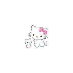 Charmy Kitty Icon, Charmmy Kitty Icon, Charmmy Kitty Pfp, Charmy Kitty Wallpaper, Gangster Hello Kitty, Kitty Tattoo Ideas, Tattoo Gangster, Tattoo Ghost, Angel Hello Kitty