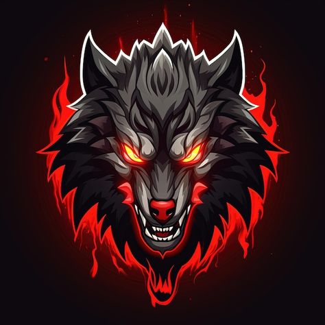 Wolf esport mascot logo Fox gaming logo with best quality Fox Logo Design, Female Angel, Wolf Forest, Arrow Bow, Wolf Warrior, Shaman Drum, Wolf Life, Wolf Warriors, Wolf Logo