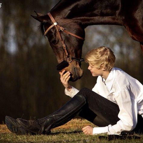 People On Horse Reference, Person With Animal Reference, Horse Boys, Jesse Drent, Man On A Horse, Horse Reference Photos, Fantasy Poses, Man And Horse, Man On Horse