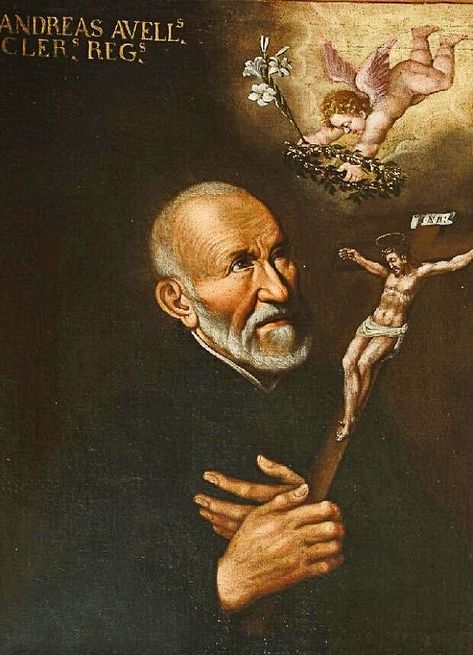 Saint of the Day – 10 November – St Andrew Avellino CR (1521– 1608) Confessor, Theatine Priest, Canon and Civil Lawyer, Reformer, Founder of many new Theatine houses, Preacher, Spiritual Advisor, Miracle-worker. St Ambrose, Santo Andre, Daily Progress, 10 November, Light Of Christ, Spiritual Advisor, St Andrew, Pope John, The Son Of Man