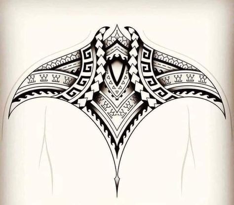 Polynesian Tattoo Sleeve, Stingray Tattoo, Polynesian Tattoos Women, Polynesian Tattoo Designs, Maori Tattoo Designs, Muster Tattoos, Back Tattoos For Guys, Calf Tattoo, Hand Tattoos For Guys