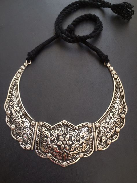 Oxidised Silver Jewelry Necklace, Persian Necklace, Persian Jewelry, Handmade Gold Ring, Oxidised Silver Jewelry, Silver Jewelry Accessories, Gold Bride Jewelry, Silver Jewelry Necklace, Bangles Jewelry Designs