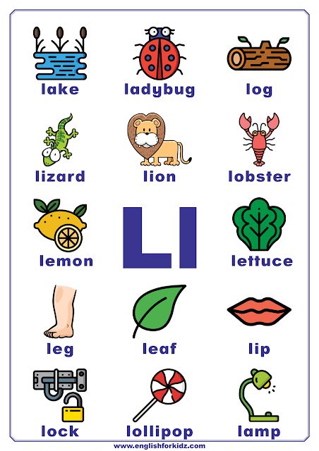 English alphabet - letter L. L Letter Words, Letter L Flashcards, Letter L For Preschoolers, Letter L Worksheets For Preschoolers, Letter L Activities For Preschool, Letter L Worksheet, Letter L Words, Letter L Worksheets, Words Worksheet