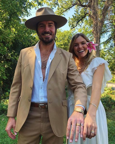 Midland's Mark Wystrach and Ty Haney Got Hitched! - COWGIRL Magazine Ty Haney, Mark Wystrach, Mens Wedding Attire, Cowboy Chic, Custom Diamond Rings, Cowgirl Magazine, Western Suits, Cowboy Wedding, Wedding Outfit Men