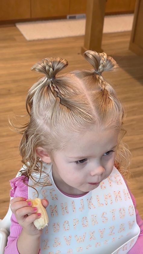 Easter Hair For Toddlers, Toddler Girl Easter Hairstyles, Toddler Girl Thanksgiving Hair, Little Baby Girl Hairstyles For Short Hair, Easter Hairstyles For Toddlers, Cute Hairstyles For One Year Olds, Long Hair Toddler Girl Hairstyles, Easy Toddler Hairstyles Fine Hair, Flower Girl Hairstyles Toddler Fine Hair