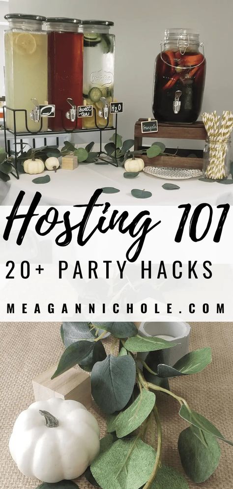 Hosting in Your Home: My 20 Party Hacks - Hosting A Party For 50 People, Hosting Bbq Party, Entertaining On A Budget, Indoor Party Setup Ideas, Hosting A Party Checklist, How To Get Your House Ready For A Party, Best Party Ideas For Adults, Home Decor For Party, Hosting A Work Party At Home