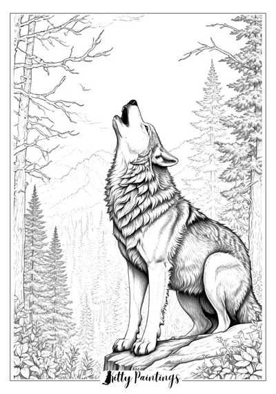 Coloring Pictures Of Animals, Wolf Coloring Pages, Wolf Sleeve, Mandala Wolf, Horse Coloring Books, Castle Coloring Page, Wolf Pics, Animals Tattoos, Mirror Drawings