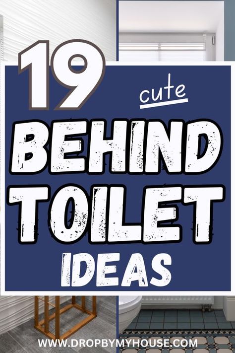 Here are the best behind toilet ideas for your bathroom. These behind toilet decor ideas are fresh, unique, and stylish just the way you want. Behind Toilet Ideas, Barndominium Bathroom, Small Toilet Decor, Behind Toilet Decor, Toilet Decor Ideas, Update Small Bathroom, Small Spaces Organization, Diy Bathroom Organization, Bathroom Organization Countertop