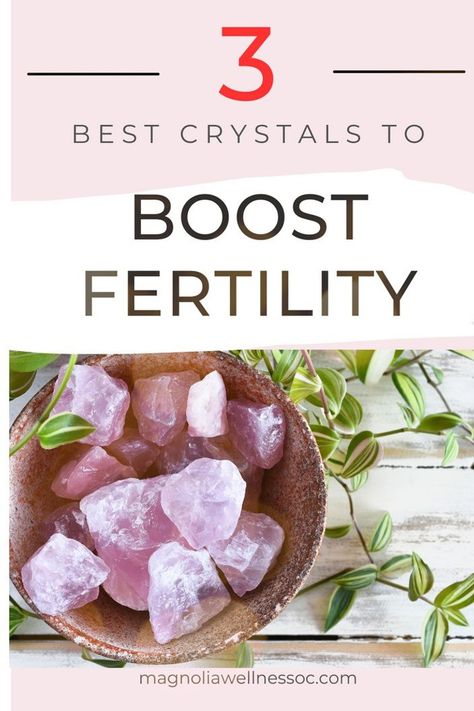 Do you know that crystals can help you in your fertility journey? Here are three best crystals known for their unique fertility-boosting properties. From learning how to harness and direct these energies to empowering your path to parenthood, we've got you covered. Read this post to know more! Crystals For Fertility, Fertility Herbs, Holistic Healing Natural Treatments, Fertility Affirmations, Fertility Smoothie, Sperm Health, Fertility Crystals, Fertility Tips, Alternative Therapy