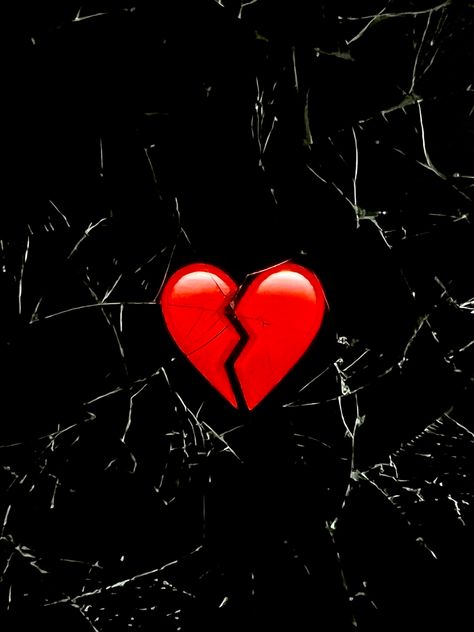 Broken phone screen, cracked phone screen, broken heart Love Brakeup Wallpaper, Break Hart Image, Black Broken Hearts Background, Broken Image Love, Broke Heart Profile Picture, Pictures Of Heart Break, Broken Hearted Photoshoot, Offline Dp, Breakup Background