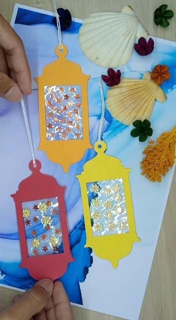 Craft Ramadan For Kids, Ramadan Art For Kids, Islamic Art And Craft, Eid Al Fitr Crafts For Kids, Ramadan Crafts For Kids Activities, Eid Art And Craft, Eid Crafts For Preschool, Eid Crafts Ideas, Ramadan Crafts For Preschoolers