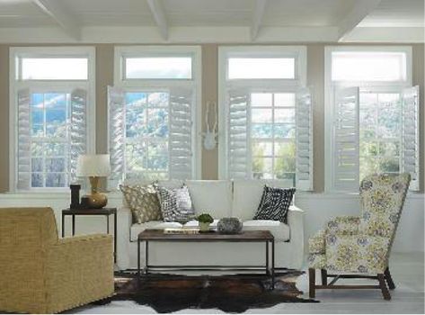 Room with a View: How to Accent Your Listing’s Stellar Outdoor Views Classic Shutters, American Blinds, Window Shutters Exterior, Door Options, Slider Door, Shutter Blinds, Interior Shutters, House Blinds, Outdoor Blinds