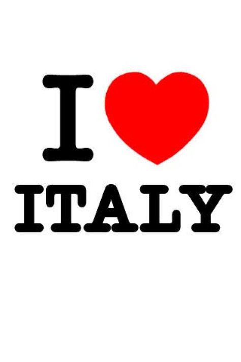 I Heart Italians Pfp, Italian Words Aesthetic, I Love Poster, Italy Icons, Italia Aesthetic, Rome Poster, Italy Quotes, 2024 Stickers, Italy Shirt