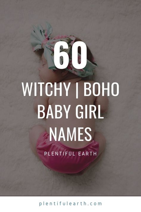 Whether you’re a serious practitioner of Witchcraft (like us) or are planning to have a beautiful boho baby, one thing is for certain — a picking baby name is one the most exciting things about entering parenthood!   The most unique name to match your baby’s vibrations! We know first hand: a cute baby name is not enough; the perfect name for your baby should be magical!  This list of witch names for girls contains the names of goddesses (Norse and Greek mythology), (Harry Potter)... Witchy Girl Names, Wiccan Names, Witchy Names, Greek Girl Names, Magic Names, Hippie Names, Norse Names, Viking Names, Spiritual Names