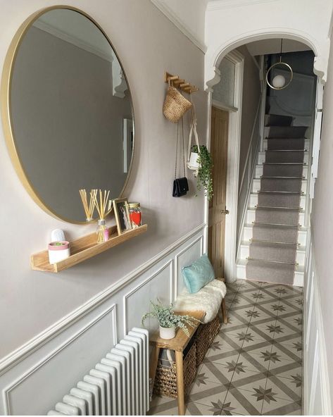 Small Hallway Ideas Entrance Halls Narrow, Long Narrow Hallway Decorating Ideas, Narrow Hallway Storage, Flat Hallway Ideas, Long Narrow Hallway Decorating, Long Narrow Hallway Ideas, Hallway Storage Ideas, Narrow Hallway Decorating Ideas, Victorian Terrace Hallway