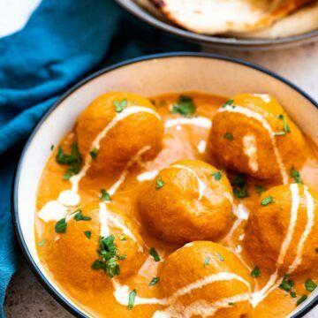 Malai Kofta - Caramel Tinted Life Malai Kofta Recipe, Kofta Recipe, Malai Kofta, Indian Diet, Stuffed Potato Balls, Grated Potato, Tomato Gravy, Fenugreek Leaves, Nutrition Labels