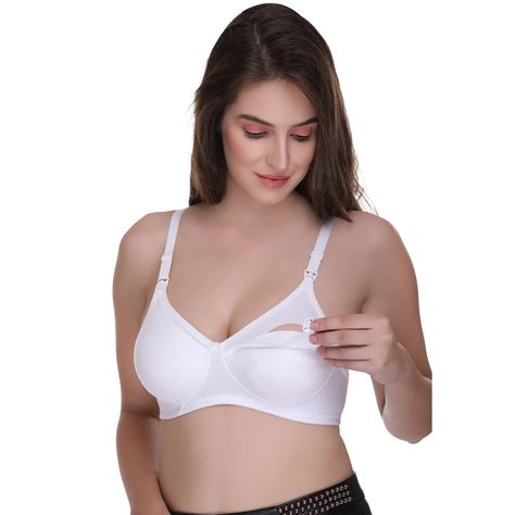 Handmade Lingerie, Breastfeeding Bra, Feeding Maternity Nursing Women Bra, 100% Organic Cotton Comfortable, First Time Mom Gift White Supportive Nursing Bra With Built-in Bra, White Push-up Nursing Bra With Medium Support, Bra For Pregnant Women, Mom Bra, Maternity Bras Nursing, Bras For Pregnant Women, Women Bra, Bra Items, First Time Mom