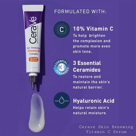 CeraVe Skin Renewing Vitamin C Serum available at 140k🇺🇬. Call/Whatsapp 0704 261 720 for deliveries. . #beautytrendsuganda #skincare #cerave #ceraveskincare #vitamincserum #hyaluronicacid #brighteningserum #skincareroutine #evenskintone #selflove #glowingskin #repost #uganda Skin Care Texture, Cerave Vitamin C Serum, Cerave Skincare, Daily Face Wash, Serum For Face, Face Face, For Healthy Skin, Improve Skin Tone, Skin Care Items