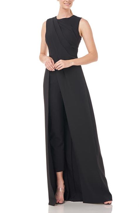 Elegant Pants Suits, Bride Jumpsuit, Chic Jumpsuit, Mother Of The Bride Dresses Long, Comfy Jumpsuits, Evening Jumpsuit, Maxi Jumpsuit, Maxi Romper, Kay Unger