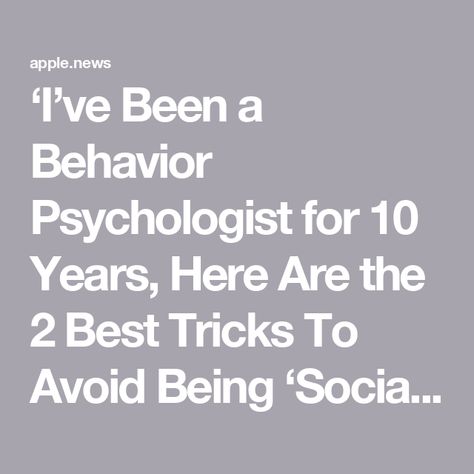 ‘I’ve Been a Behavior Psychologist for 10 Years, Here Are the 2 Best Tricks To Avoid Being ‘Socially Awkward' — Parade Social Awkwardness Tips, How To Get Over Social Awkwardness, Why Am I So Awkward, How To Not Be Socially Awkward, How To Be Less Socially Awkward, How To Be Less Awkward, Avoidance Behavior, Social Awkwardness, Socially Awkward