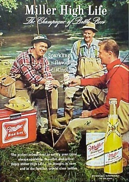 Cool old fishing ad Popular Mechanics Magazine, Topi Vintage, Beer Advertisement, Beer Posters, Busch Beer, Alcohol Ads, Beer Ads, Beer Advertising, Fishing Art