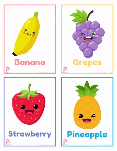 Fruits Flashcards For Kids Free Printable pdf Download Fruit Flashcards Free Printable, Fruits Flashcards, Fruits Flashcards For Kids, Fruits Worksheets For Kids, Basic English For Kids, Alphabet Games For Kindergarten, Fruits Name With Picture, Fruit Printables, Animal Pictures For Kids