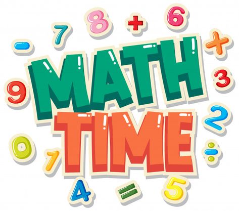 Poster design with word math time with n... | Premium Vector #Freepik #vector #cartoon #number #time #math Math Poster Design, Time Clipart, Poster Design Ideas, Math Clipart, Funny Numbers, Math Design, Maths Day, Math Quotes, Math Genius