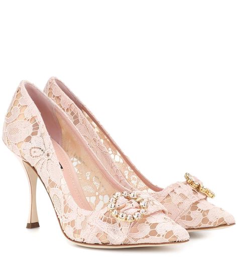 Wedding Outfits For Women, Feminine Shoes, Lace Pumps, Cinderella Shoes, Pink Passion, Shoes Heels Classy, Crystal Heels, St Therese, Bling Shoes