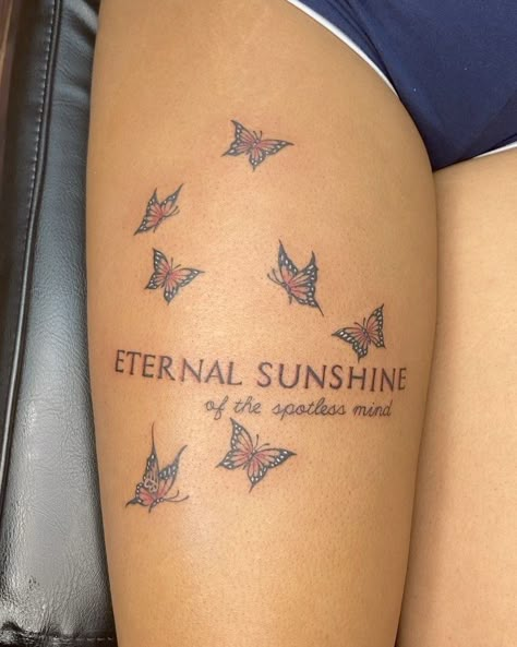 Spotless Mind Tattoo, Fye Tattoos, Mind Tattoo, Sunshine Tattoo, V Tattoo, Inspiring Tattoos, Simple Arm Tattoos, Fireplace Tv Wall Decor, Basic Tattoos