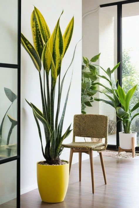 13 Best Indoor Plants For Good And Positive Energy Indoor Plants For Office, Pot Plants Indoor, Zen Balcony, Decorate With Plants, Feng Shui Plants, Garden Flat, Orchid Images, Architectural Plants, Large Indoor Plants