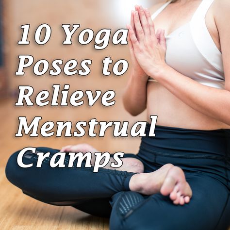 Yoga has been shown to greatly reduce the severity of menstrual cramps for women who suffer from painful periods. These ten poses can help bring relief from period pain. Yoga For Period, Essential Oils For Cramps, Severe Menstrual Cramps, Lazy Fitness, Feminine Care Tips, Period Remedies, Relieve Menstrual Cramps, Yoga In Bed, Period Yoga