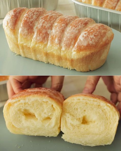 Condensed Milk Bread Recipe - Greenku Recipes Fluffy Condensed Milk Bread, Condensed Milk Bread, Recipes With Yeast, Best Homemade Bread Recipe, Milk Bread Recipe, Japanese Milk Bread, Sweet Condensed Milk, Bread Rolls Recipe, How To Store Bread