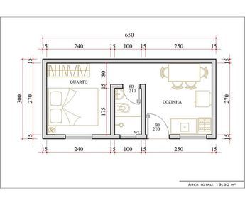 Reka Bentuk Rumah Kecil, Apartemen Studio, Studio Apartment Floor Plans, Small House Floor Plans, Small Apartment Design, Apartment Floor Plans, Tiny House Floor Plans, Small House Design Plans, Apartment Layout