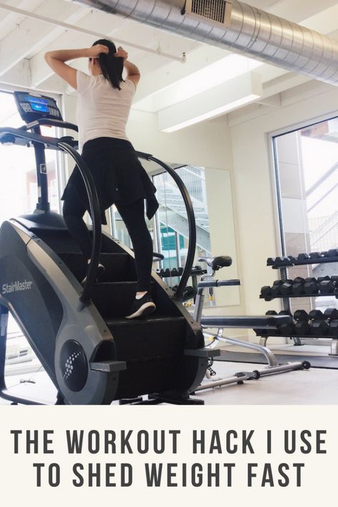 The Workout Hack I use to shed weight fast. Nothing will humble you more than 10 minutes on the StairMaster. Get my Starimaster workout routine: http://www.babeskills.com/stairmaster-workout/ Cardio Machine Workout, Stair Stepper Workout, Stair Climber Workout, Planet Fitness Workout Plan, Stairmaster Workout, Hiit Workouts Treadmill, Stepper Workout, Stairs Workout, Workout Fat Burning