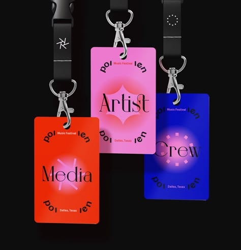 Pollen Music Festival on Behance Design Festival Branding, Music Festival Design Graphics, Music Festival Branding Design, Festival Design Branding, Festival Branding Design, Festival Lanyard, Event Branding Design, Festival Graphic Design, Music Festival Branding